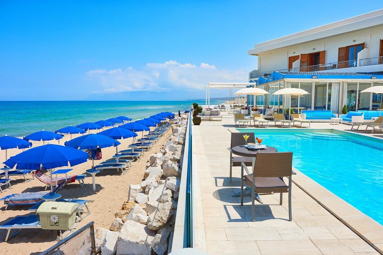 Hotel La Battigia Alcamo Marina Dış mekan fotoğraf