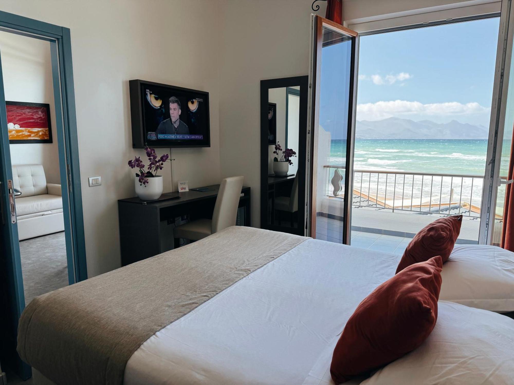 Hotel La Battigia Alcamo Marina Dış mekan fotoğraf